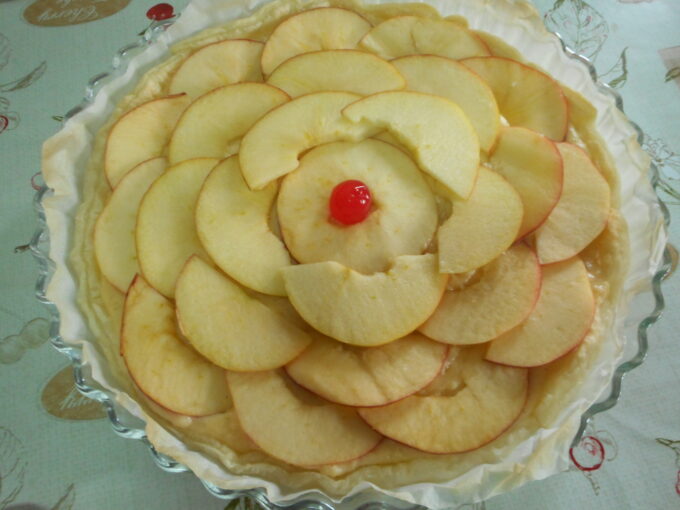 tarta de manzana
