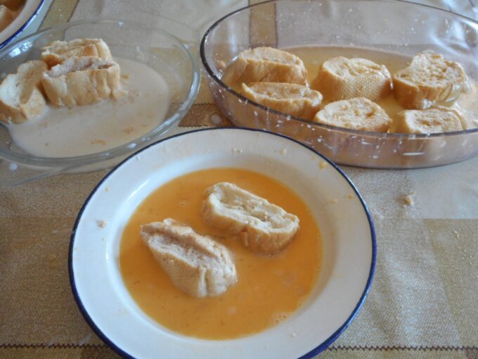 Torrijas con melcocha