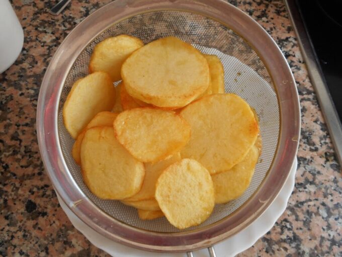 Patatas fritas vinagre