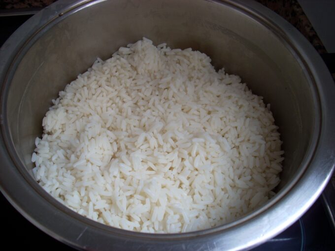 Arroz setas