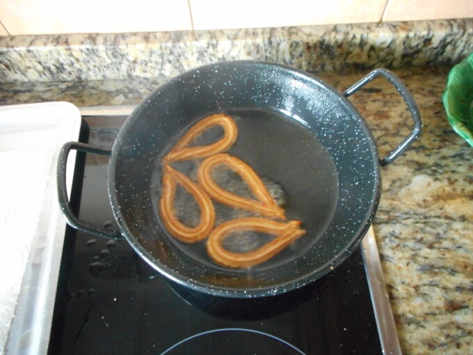 Churros madrileños