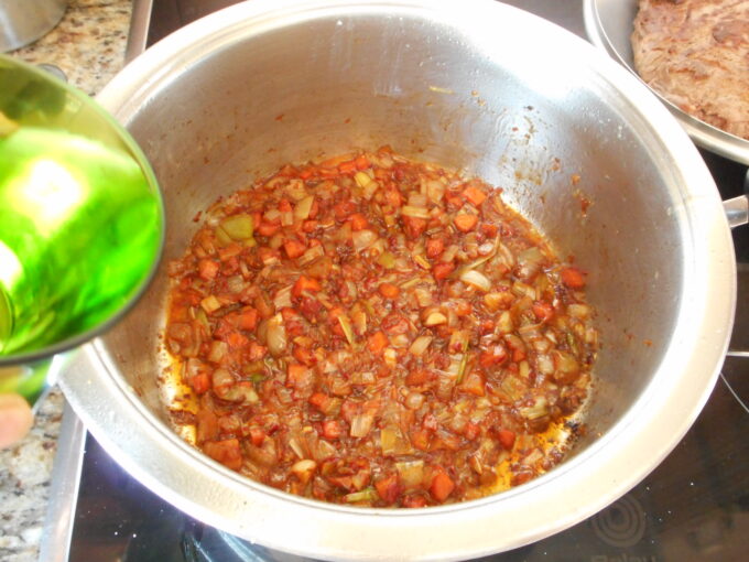 Tapilla en salsa de almendra