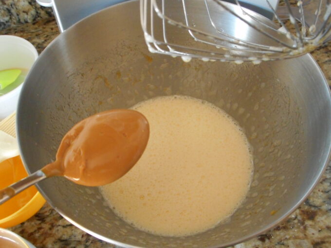 Dulce de leche magdalena