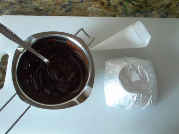 Cesto chocolate mantequilla