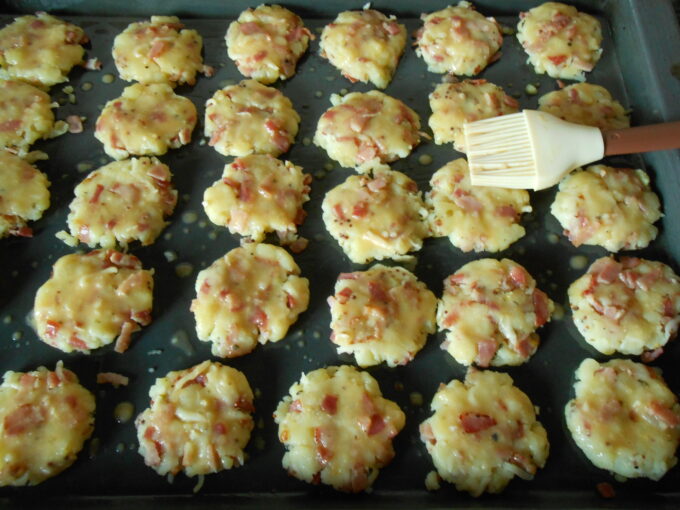 Tortitas de patata al horno