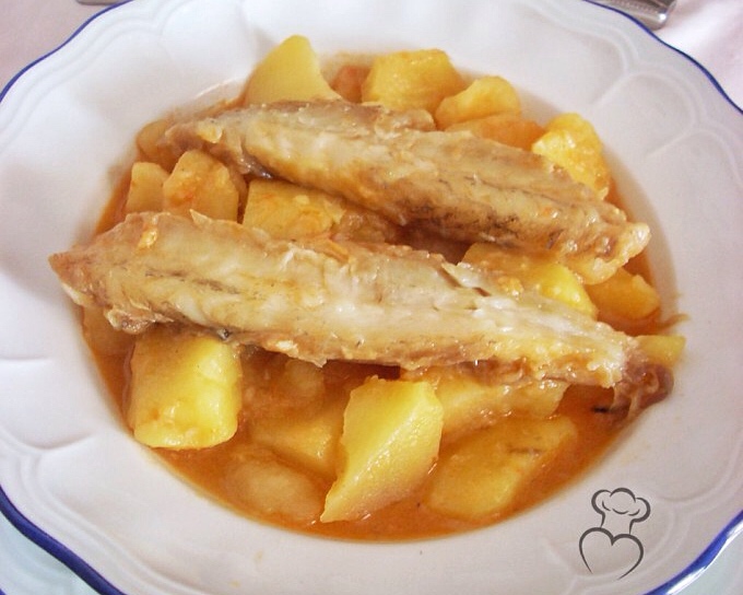 Rape guisado con patatas