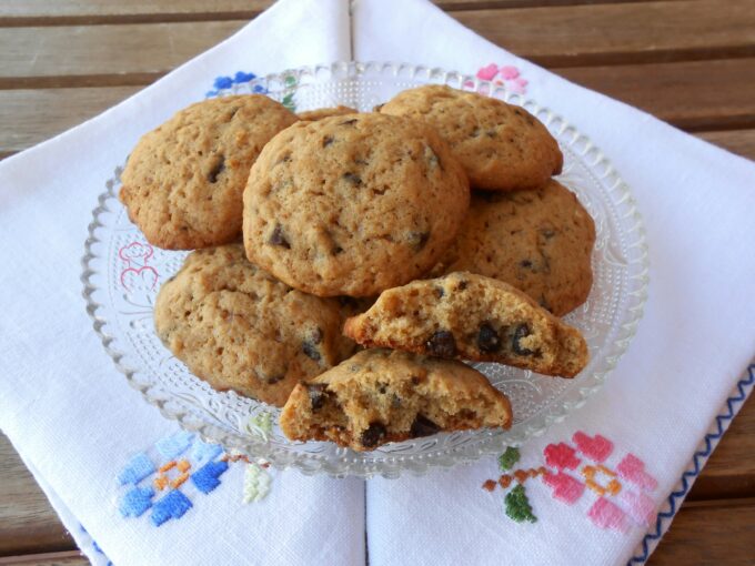 Galletas con pepitas de chocolate