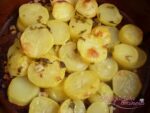 patata asada al ajillo