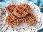 Flores dulces de sartén