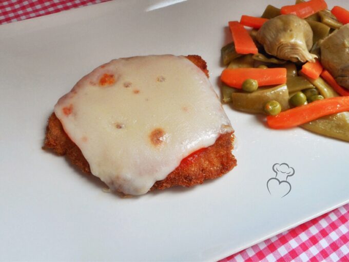 Milanesas de ternera a la Napolitana