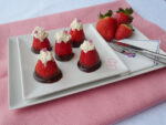 Fresas con nata chocolate