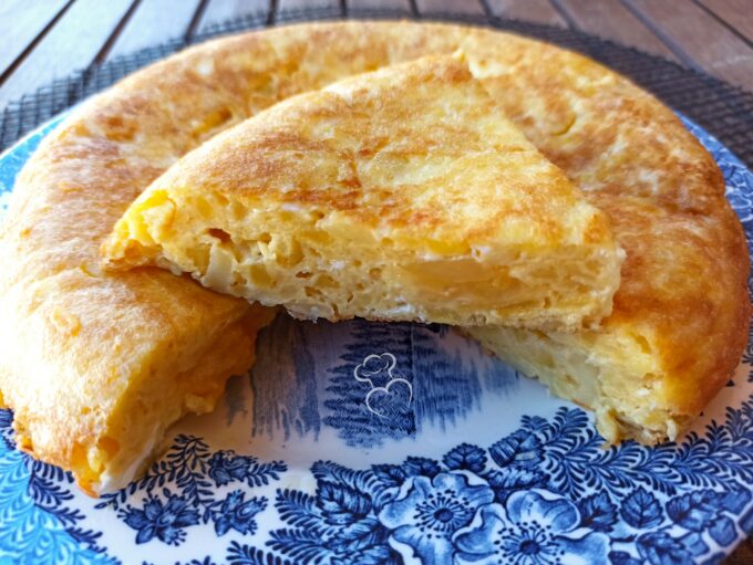 Tortilla de patata típica española