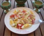 espirales en ensalada