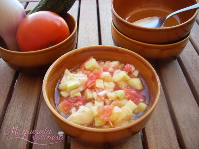 Gazpacho tradicional de la abuela