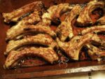 Costillar cerdo miel