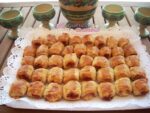 mini napolitanas hojaldre