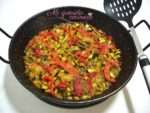 Arroz con verduras al horno