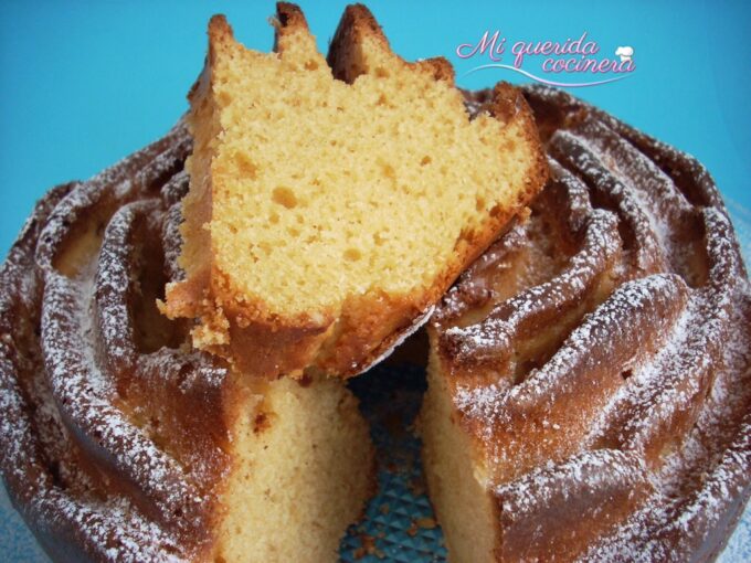 Turrón de Jijona en bizcocho