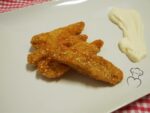 Tiras de pollo con sesamo