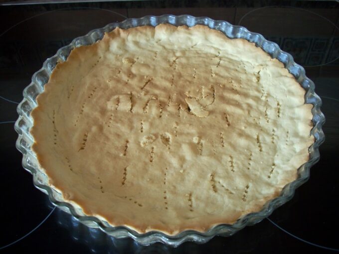 Tarta de melocotones