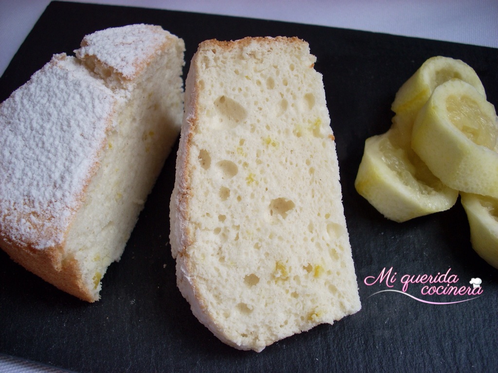 Biscuit o bizcocho de claras y limón - Mi Querida Cocinera
