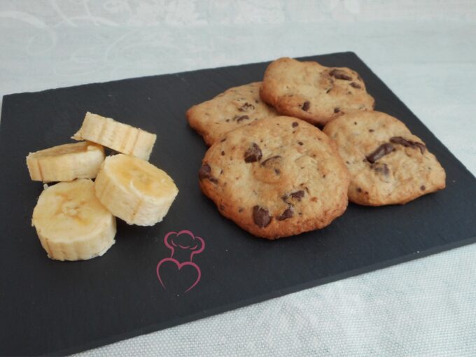 Pastitas de plátano con chocolate