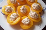 Melocotones rellenos