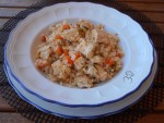 Pollo a la mostaza con arroz