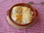 Huevos rellenos jamón