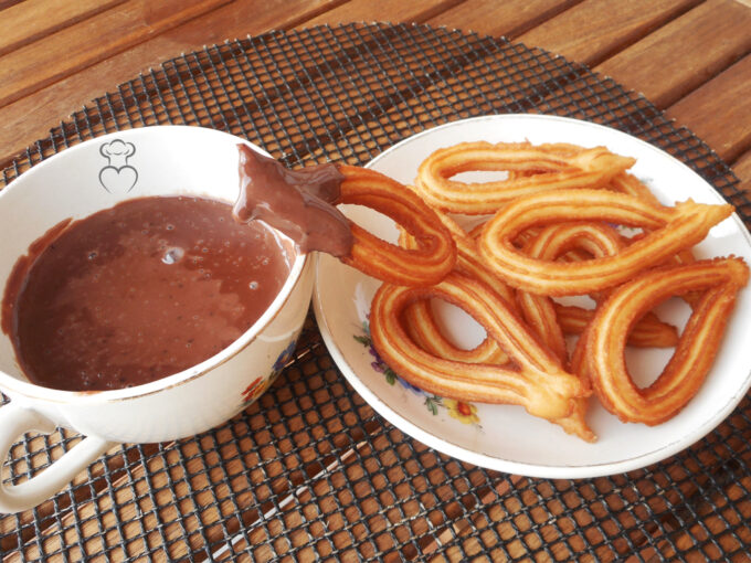 Churros clásicos madrileños