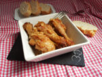 Muslos de pollo al ajillo