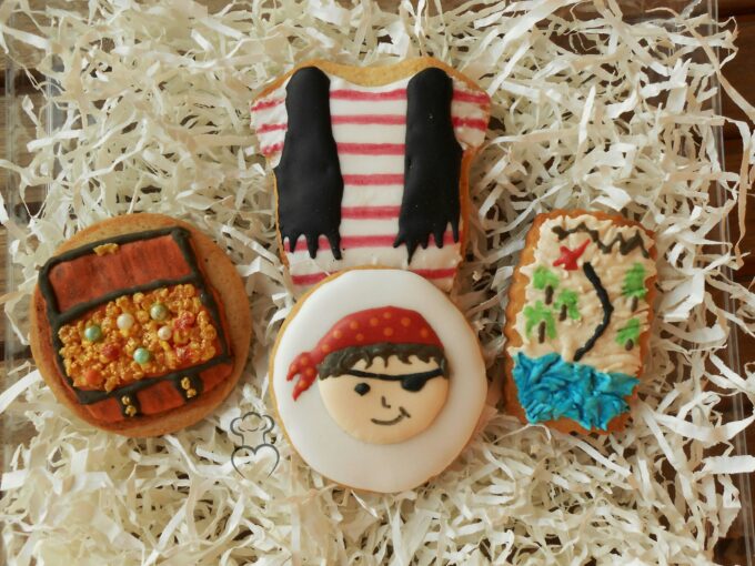 galletas decoradas de piratas