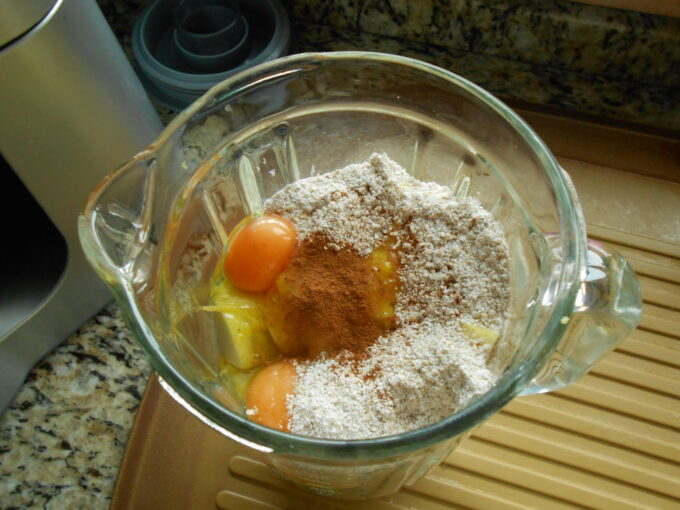 Tortitas de avena y manzana