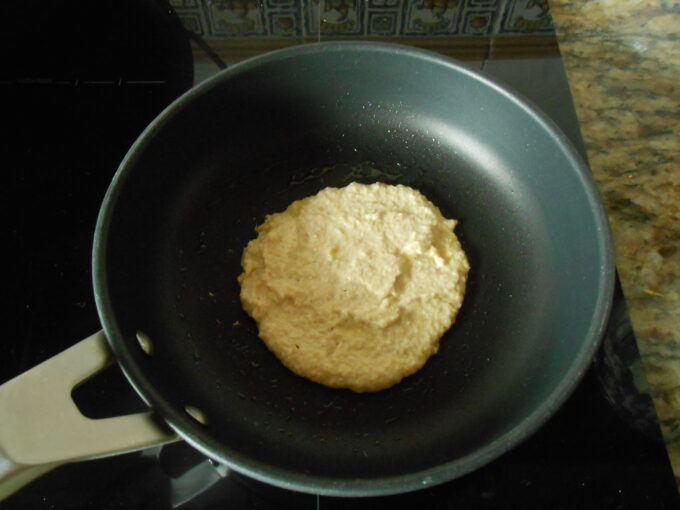 Tortitas de avena y manzana