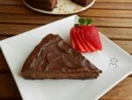 Tarta de queso de chocolate