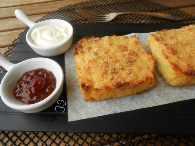 Pastel de puré de patata al horno