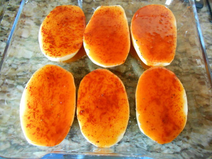 Patatas asadas al pimentón