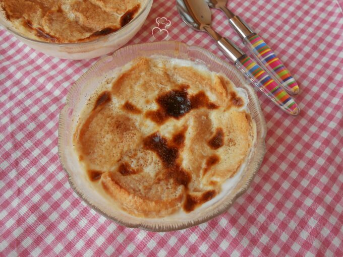 Sopa dulce de almendras