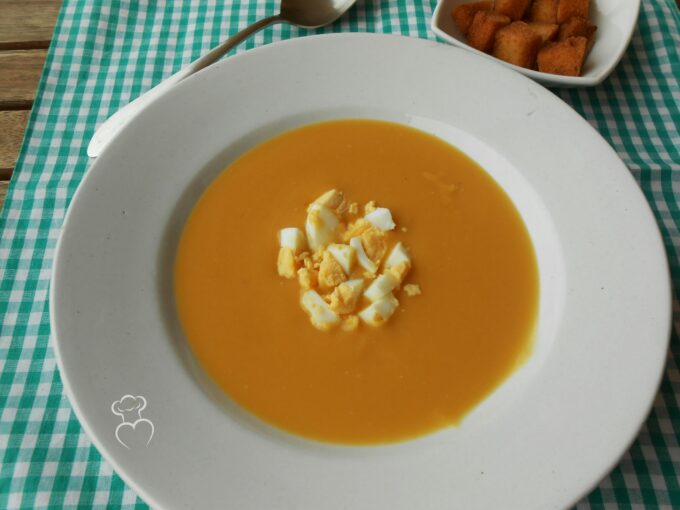 Crema de calabaza y calabacín