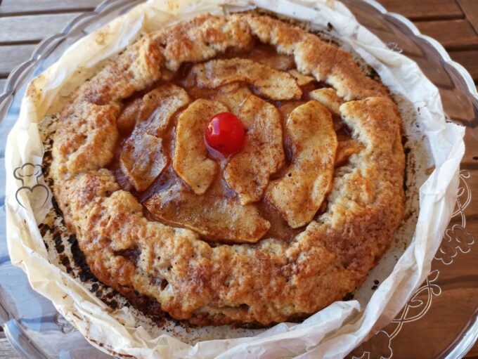 Galette de manzana