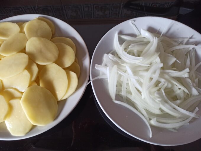 Bacalao al horno a la portuguesa 