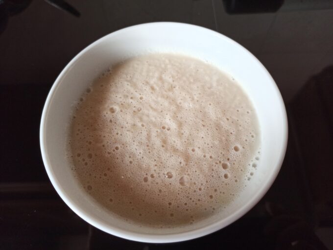 Trenza de mantequilla con crema de cacao