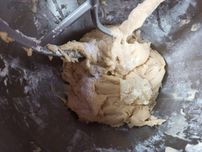 Trenza de mantequilla con crema de cacao