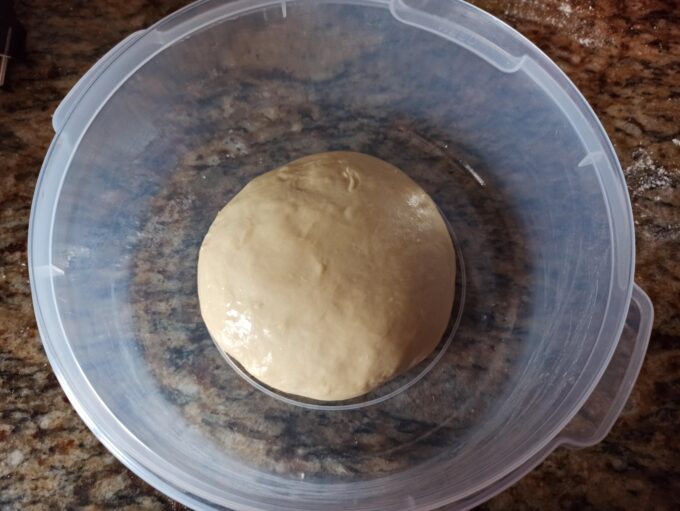 Trenza de mantequilla con crema de cacao