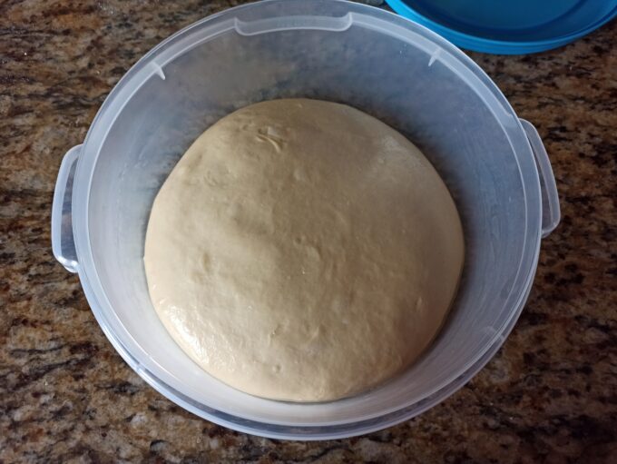 Trenza de mantequilla con crema de cacao