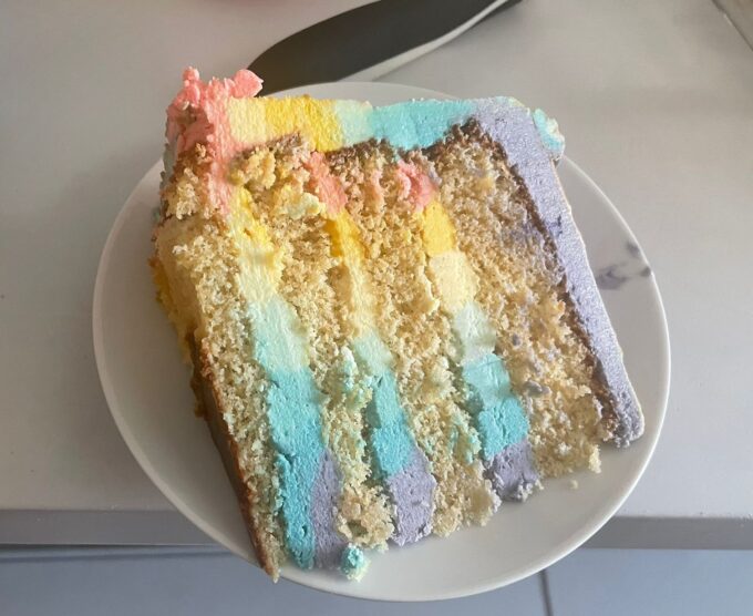 Tarta arcoiris