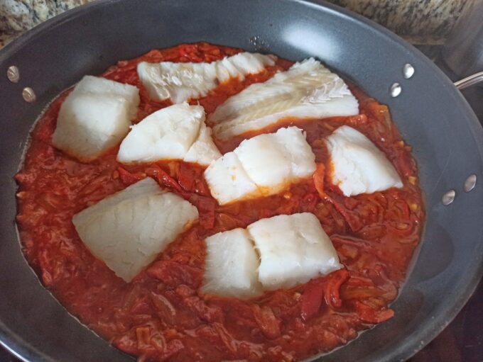 Bacalao a la riojana