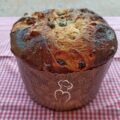 panettone de pasas y chocolate