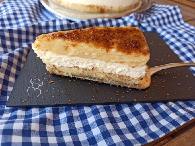 Tarta Goxua con sobaos