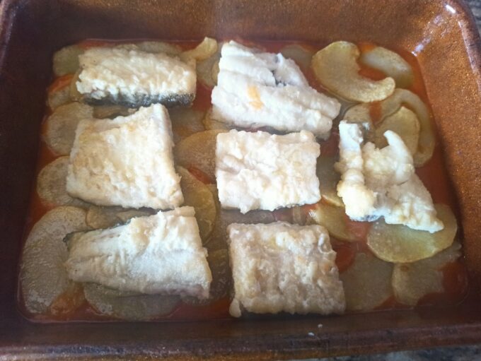 Merluza a la catalana